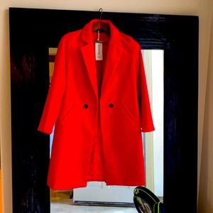 Tanning Long Red coat